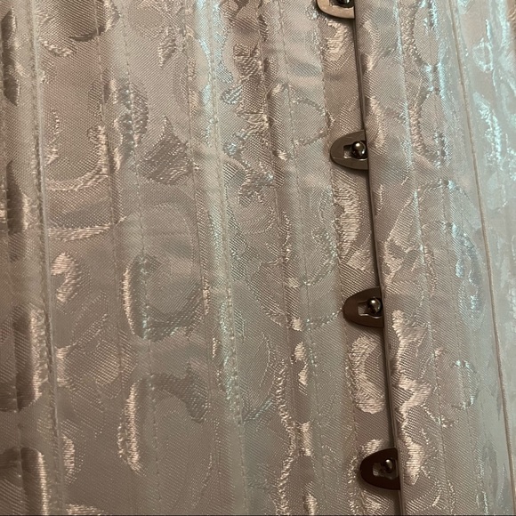 Corset white lingerie top size M - Picture 2 of 5